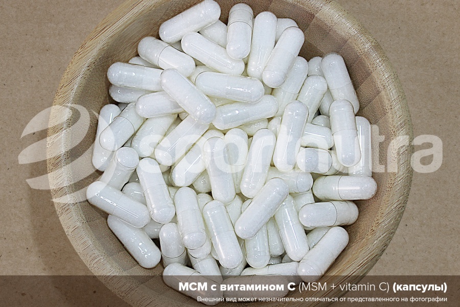 МСМ с витамином С в капсулах АНГРО, in-bulk