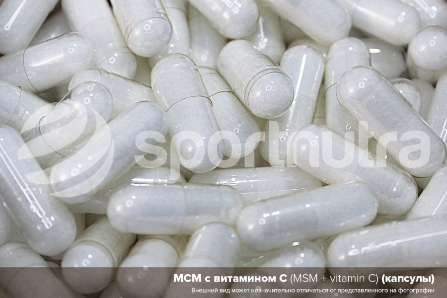 МСМ с витамином С в капсулах АНГРО, in-bulk
