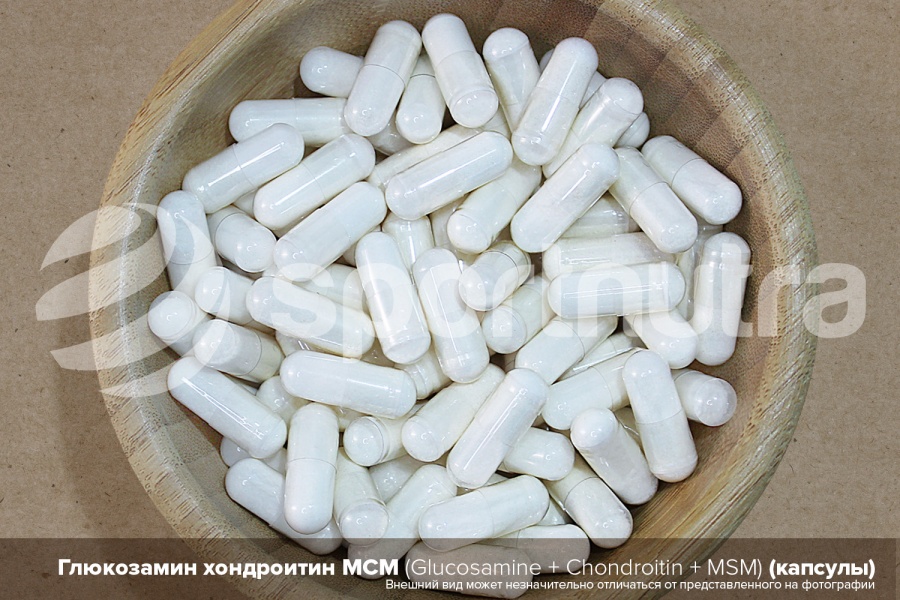 Глюкозамин хондроитин мсм в капсулах АНГРО, in-bulk